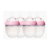 Comotomo-Baby-Bottle-5-Ounce---150-ml-Kit,-Pink,-Pack-of-4_1 - ANB Baby